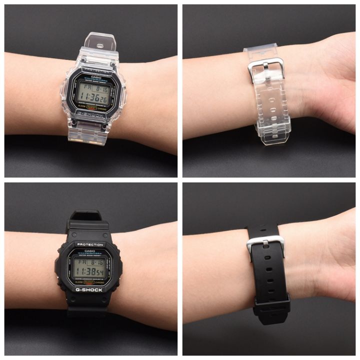 Casio G SHOCK small square case strap is suitable for DW 5600 5000