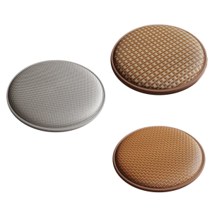 Round Seating Cushion Round Chair Cushions for Long Sitting Hours with Breathable Fabric and AntiSkid Base Mats