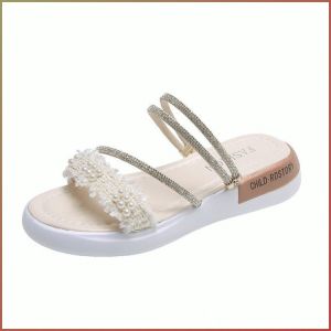 Slippers Fashion Goddess Delicate and Soft Sandals Slimmer Legs Increase Thick Sole Comfortable and Smooth