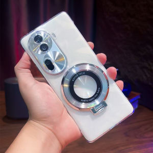 Case OPPO Reno 13 Pro 13F 12 11 10 Pro Reno13 Pro 12F 11F 8T 8 Z 8Z 7Z 6 5 5G Phone Case with Holder Clear Luxury Aesthetic Shockproof Thickened Air Cushion Anti-Fall Casing