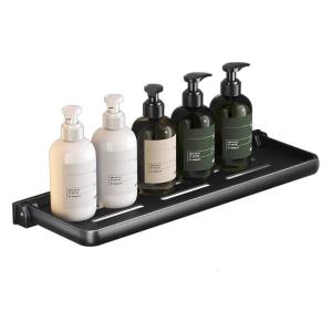 Treo Tường Kệ gấp 12/16inch phòng tắm Giá gấp Khung kệ kệ gắn tường cho không gian nhỏ