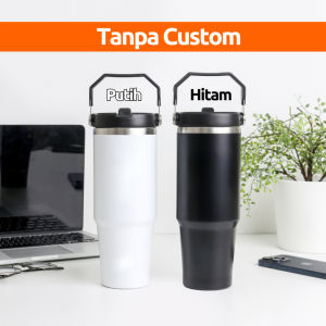 Tumbler Minum Stainless 890ml Custom Termos Kopi Tahan Panas & Dingin Premium BPA Free Insulated Besar