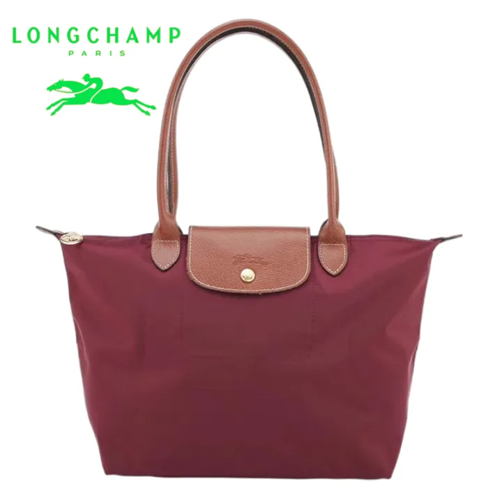 100 original longchamp official store L1899 large L2605 medium Tote Bags long champ bags Lazada PH