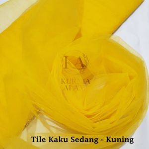 Kain Tile Tulle Tila Kaku Sedang 100cmx125cm souvenir dekorasi wedding veil rok tutu aksesoris tidak Melar Murah