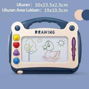 BETTIE Mainan Anak Edukasi Papan Tulis Dapat Dihapus Menggambar Magnetik Anak / Mainan Anak