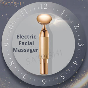 Electric Gold Facial Massager Essence Absorption Vibrator Facial Firming Beauty Device Gift Idea Xmas