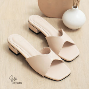 ZEMORA Isla Sendal Wanita Heels Hak 3 Cm