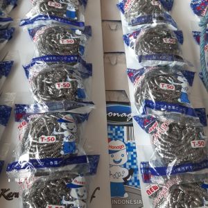 Sponge 15 Gram Cuci Piring isi 12 Buah / Penggosok Kawat Cuci Piring12 Pcs