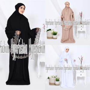 Mukena Dewasa 2in1 Nahla Series Katun Premium