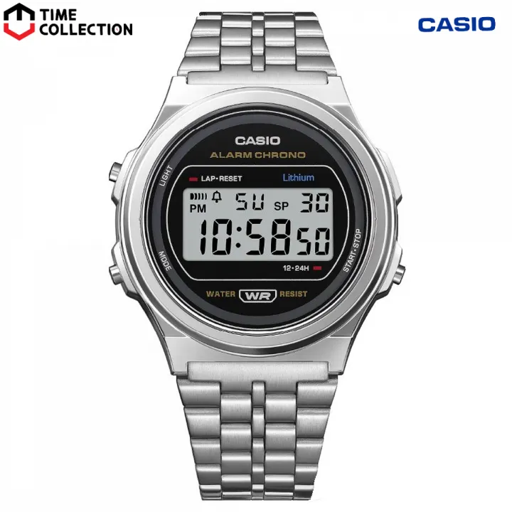 Casio Digital Vintage Watch A171WE 1A w 1 Year Warranty Lazada PH