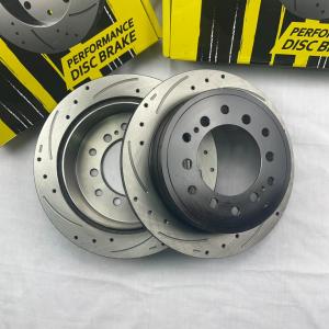 ILLUSION TOYOTA FORTUNER (2016-2025) TGN155 TGN156/GUN155 GUN156 2.4 / 2.7 DISC BRAKE ROTOR SPORT SLOTTED & DRILLED