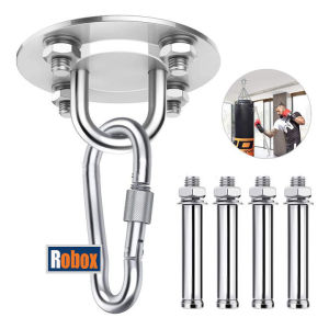Bộ áp trần đĩa bay kèm móc dùng tro võng treo xích đu treo đèn trang trí