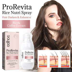 Eelhoe Rice Extract Spray Dense Hair Anti Hair Loss Thicken Nourishing Damaged Dry Repair Scalp Treatment Baldness Strengthen Hair Growth Serum Hair Loss Treatment Hair Regrowth Spray (50ml)