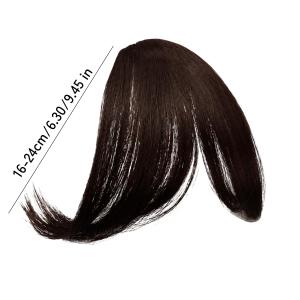 Tổng hợp tóc giả phần giữa bangs tóc nối clip trong trán tự nhiên liền mạch pháp tóc mái xéo tám nhân vật bangs