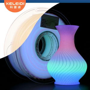 PLA LUMINOUS Keleidi Filament for 3D Printer เส้นพลาสติก สำหรับ เครื่อง 3ดี ปริ้นเตอร์  แบบเรืองแสงUV