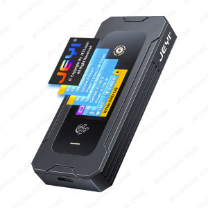 JEYI Visual Smart M.2 NVMe / SATA SSD Enclosure USB 3.2 10Gbps 10 Set Modes Real-time temperature Support M-Key B+M Key UASP