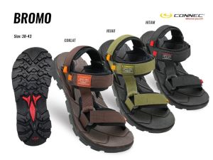 Sendal Gunung CONNEC BROMO Sepatu Sandal Hiking Pantai Santai Pria
