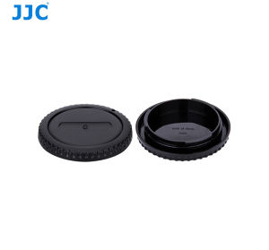 JJC L-R1 EF EF-S Mount Body Cap Cover & Rear Lens Cap for Canon EOS 850D 800D 760D 750D 700D 650D 600D 200DII 220D 100D 60D 70D 77D 80D 90D 2000D 1300D 1200D 5D Mark III IV 6D 7D Mark II 1DX Camera Replace Canon RF-3 Body Cap and Lens Dust Cap E