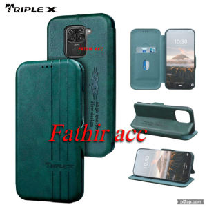 CASE DOMPET MOTIF HP XIAOMI REDMI NOTE 9 LEATHER CASE FLIP WALLET HARDCASE KULIT HP