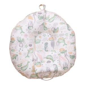 Gối chống trào ngược cho bé sơ sinh TOP KIDS chất vải  Cotton Lụa cao cấp mềm mịn thoáng mát giúp giảm nôn trớ