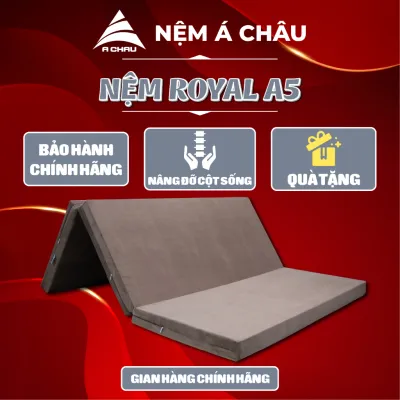 Nệm Bông Ép Royal A5 Á Châu - Nệm Gấp 3 Đầy đủ kích thước
