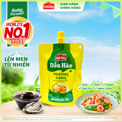[Quà tặng] Dầu Hào Thượng Hạng Haday 100g