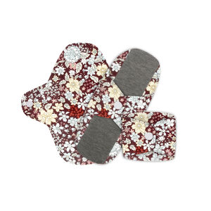 Babyshow 3pcs Menstrual Postpartum Reusable Panty Liner Graphene Daily Pads Period Relief Women Care Reusable Sanitary Cloth Pad