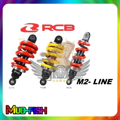 RACING BOY ORIGINAL RCB M2 LINE Y15ZR LC135 RS150 ADJUSTABLE MONOSHOCK Y15 (M2)