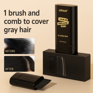 Waterproof And Sweat-Proof Hair Dye Comb Plant Hair Dye Comb Stick Covering White Hair One-Time Hair Dye Stick