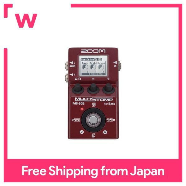 ZOOM Amazing Stomp MS-60B for bass | Lazada PH