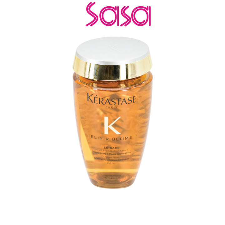 Shampooing Huile Kerastas Bain Elixir Ultime 250 Ml - Soin Capillaire Nourrissant - Neuf Sous Emballage