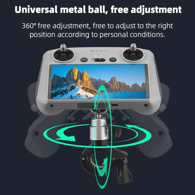 Bicycle Remote Control Mount Bike Clip RC Holder for DJI RC Remote Control  Aerial Photography Accessory