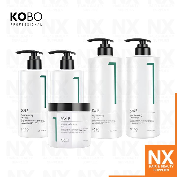 Kobo Scalp Balancing Shampoo & Conditioner & Mask (1) 320ml / 750ml