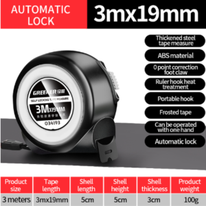 METERAN ROLL LEBAR 25 MM ALAT BANTU UKUR PERTUKANGAN