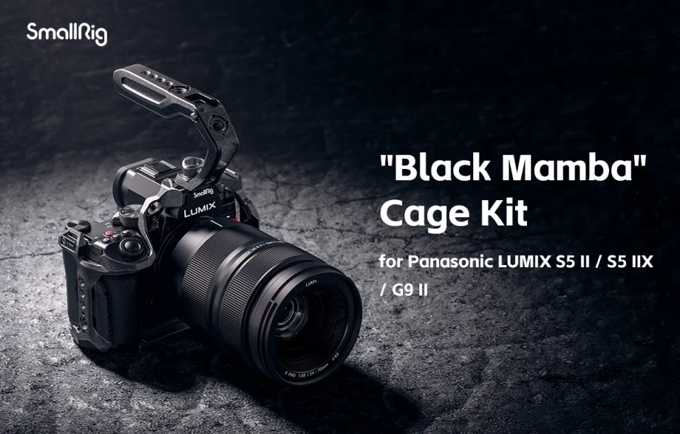 Lumix S5 Cage SmallRig Kit For Panasonic LUMIX G9 II & S5 II/S5 IIX ...
