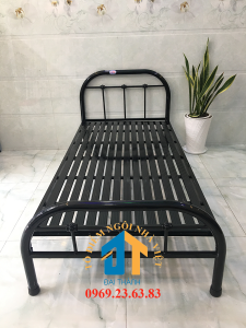 Giường sắt mỹ nghệ nhiều kích thước 1m đến 1m8 x 2m  Đại Thành