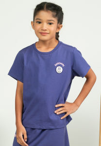 Skechers Girls Urban Outdoor Short Sleeve Tee - SL425G288-013D Budak Perempuan