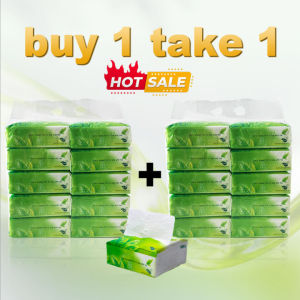 [Buy 1 Get 1 Free] Organic Green Tea 4-Ply 10/20/50 Pack Tissue#ct011