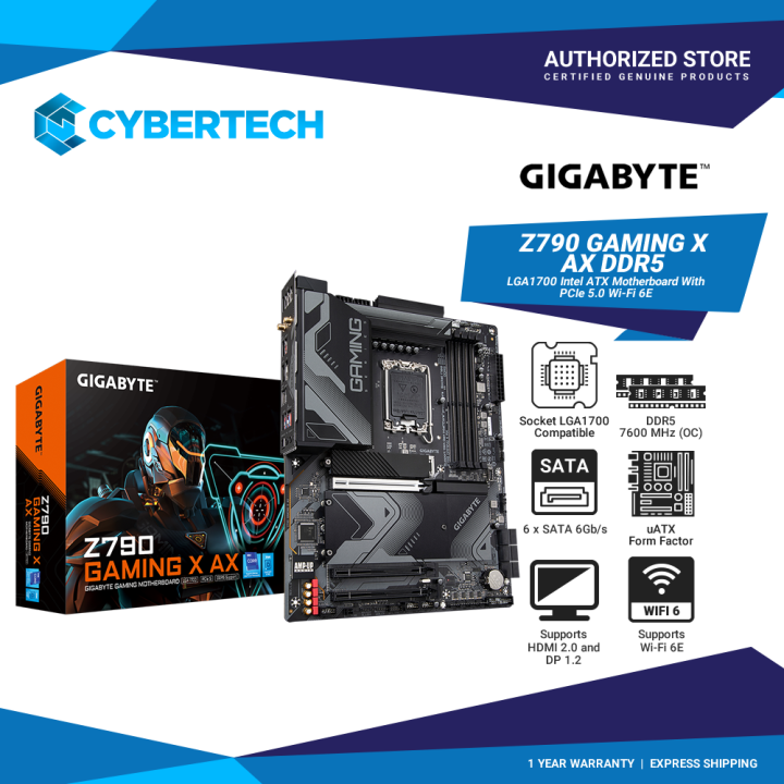 Gigabyte Z790 Gaming X AX DDR5 Motherboard | Lazada PH