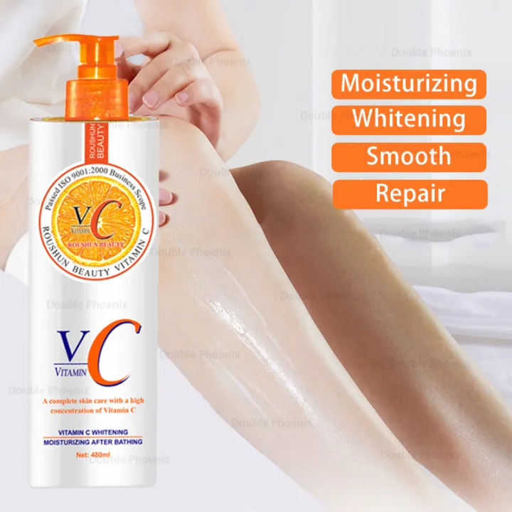 Vitamin C Body Lotion Moisturizer for Dry Skin Whitening Beauty Lotion Skin Firming and Toning Body Moisturizer Body and Hand Lotion Deep Moisture for Men and Women Lazada PH