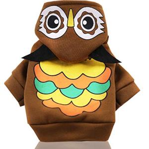 Chó hoạt hình quần áo thú cưng ấm áp mùa đông Chó Đội Mũ Trùm Đầu chuyển đổi áo phù hợp cho con chó nhỏ và chó trung bình con chó con mèo con Áo Chihuahua Yorkie quần áo Pug