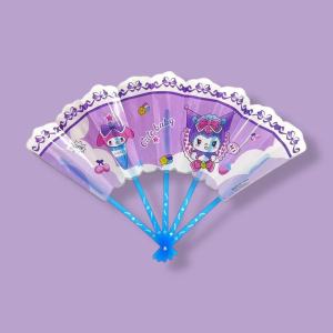 AKA 6pcs Kuromi Pamaypay Hand Fan Set Sanrio Folding Fan for Giveaways Souvenirs Birthday Party Items School Supplies for Kids Girls Cute Character Portable Fan Summer Cool Down Tool Pang-regalo Sulit Deal Fast Ship From Manila