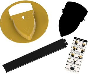 Smart mouse trap Plastic cover is automatically reset flip Mouse catcher trap Safe and nontoxic Indoor kitchen mice killer Reusable Mousetrap for big mouse rat killer for home panghuli ng daga