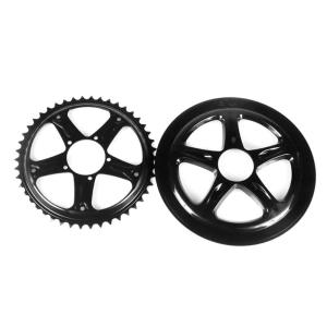 Xe đạp điện Crank Arms chainwheel thay thế chainring Xích giữa động cơ chuỗi bánh xe chainring lâu dài