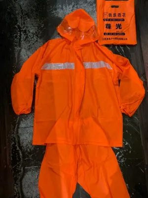 TWOL SHOP stock no.912 Titanium Raincoat Rubberized Makapal Kapote Popular Waterproof Raincoat with Pants
