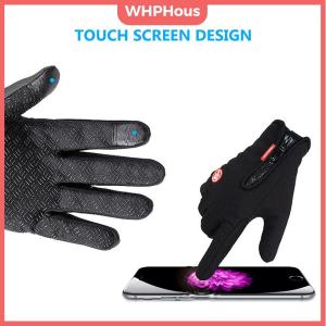 WHPHous Men Women Winter Warm Windproof Waterproof Thermal Touch Screen Gloves Mittens