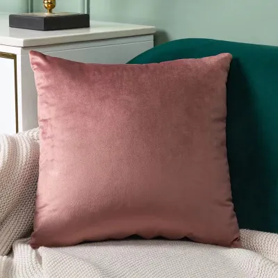 Cushion Cover Pillow Cover Solid Color Velvet 30x50cm40x40cm 45x45cm50x50cm Soft And Delicate Machine washable
