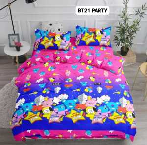 SPREI KARAKTER MOTIF BT21 / SPREI KARTUN BTS / SPREI BT21
