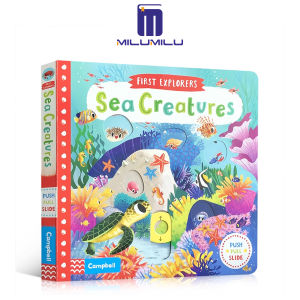 First Explorers Sea Creatures Board book by Campbell Original English books
