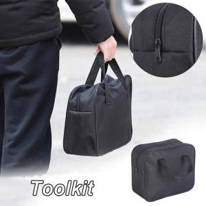 Multifunctional Electrician Tool Bag Portable Repair Tool Bag Car Air Pump Carrying Bag Climbing Traveling Bags